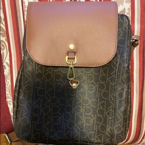 Calvin Klein back pack and wallet